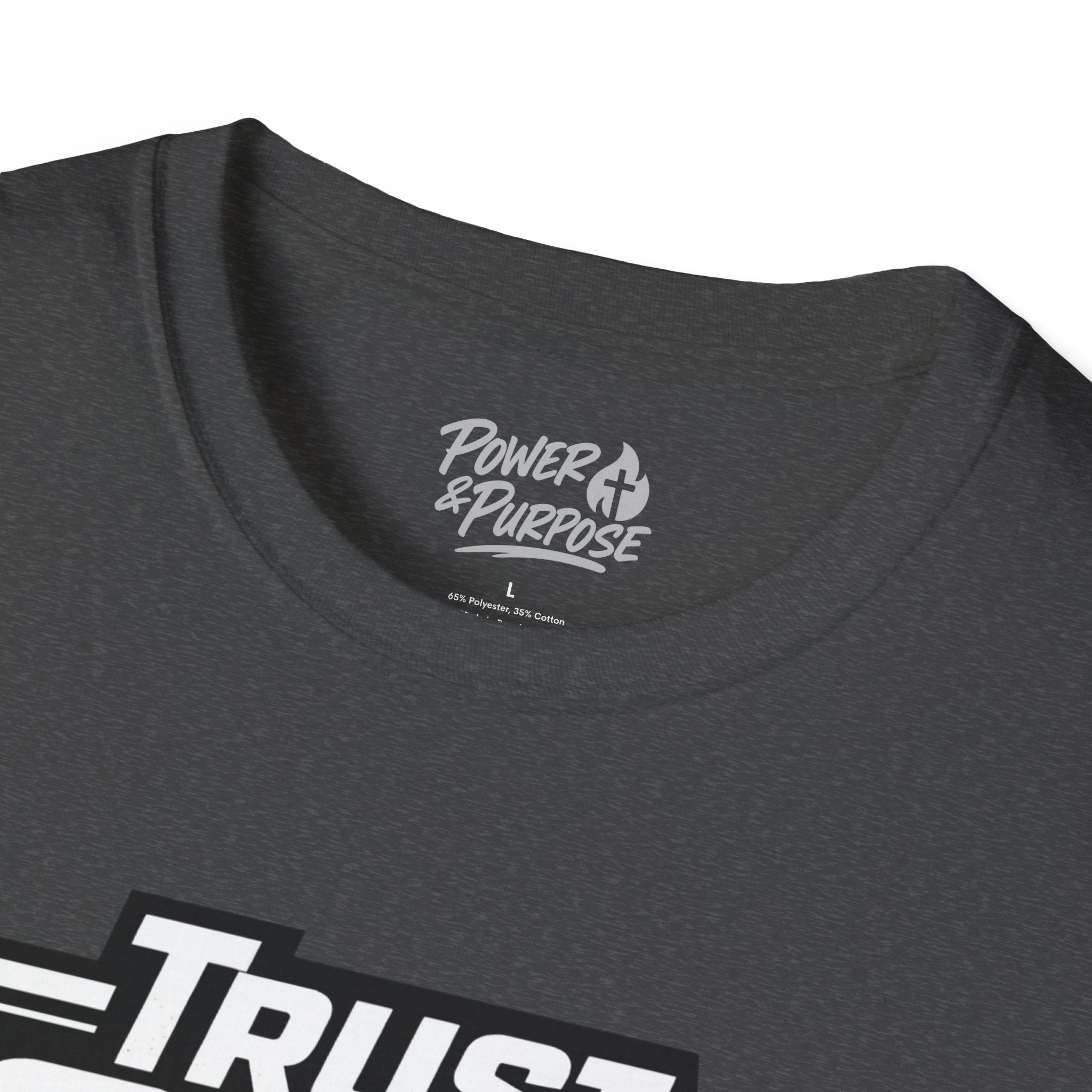 Faith Graphic T-Shirt — "Trust God Move Forward" Inspirational Christian Tee