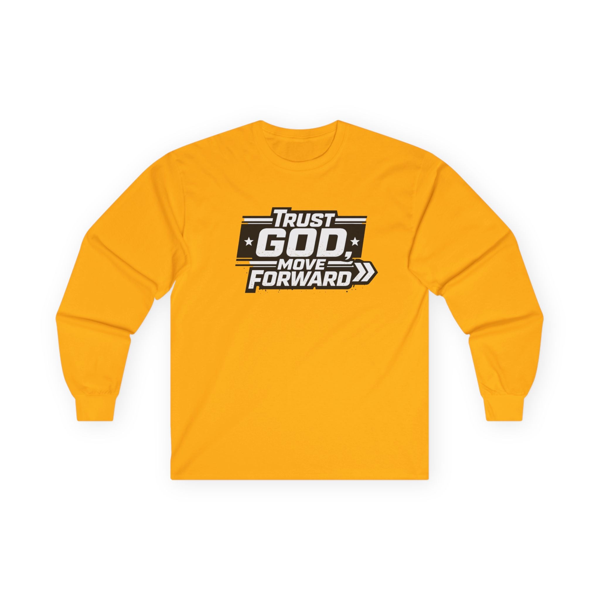 Trust God Move Forward Long Sleeve Tee