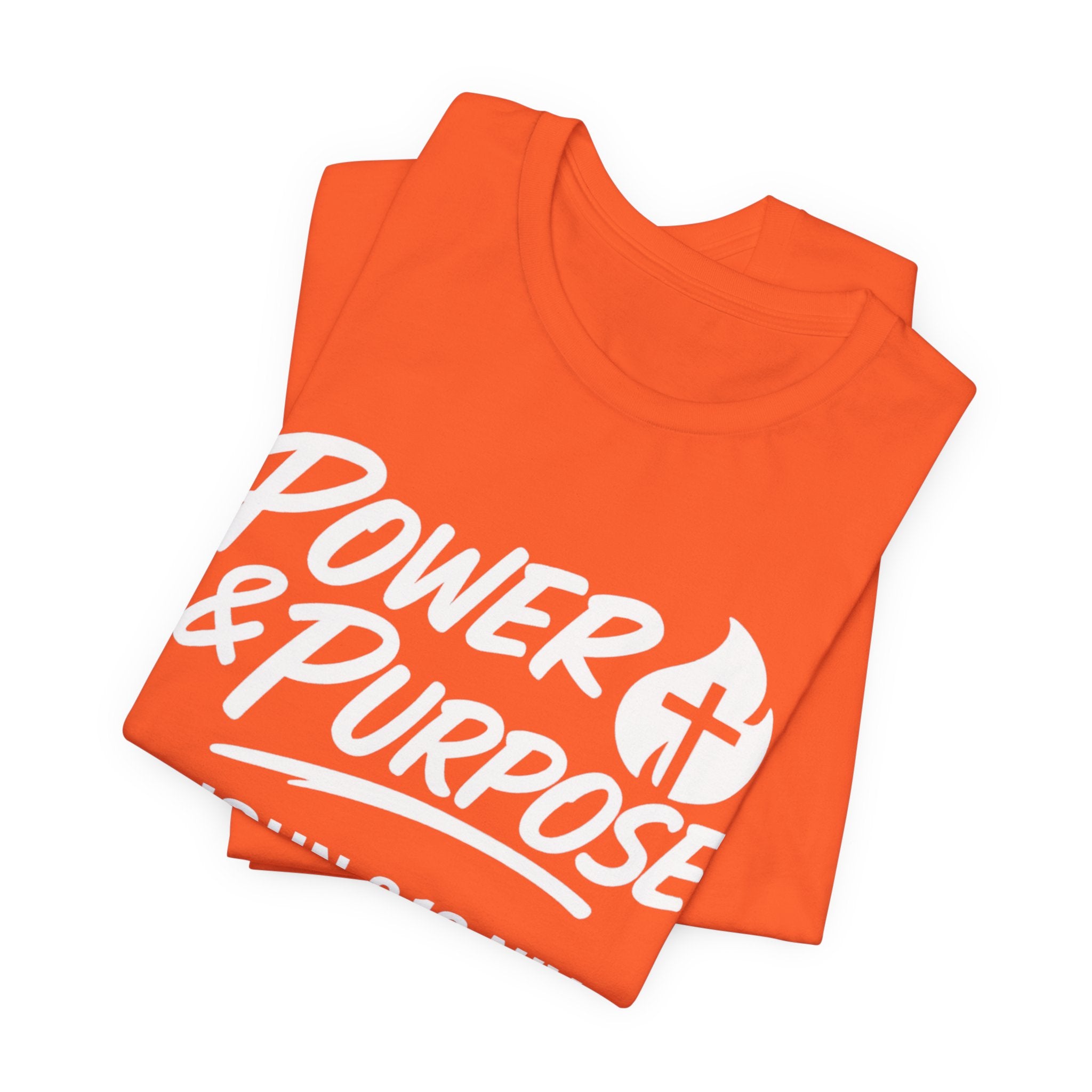 Power & Purpose John 3:16 Tee — ‘Jesus Saves’ Cross Graphic T-Shirt
