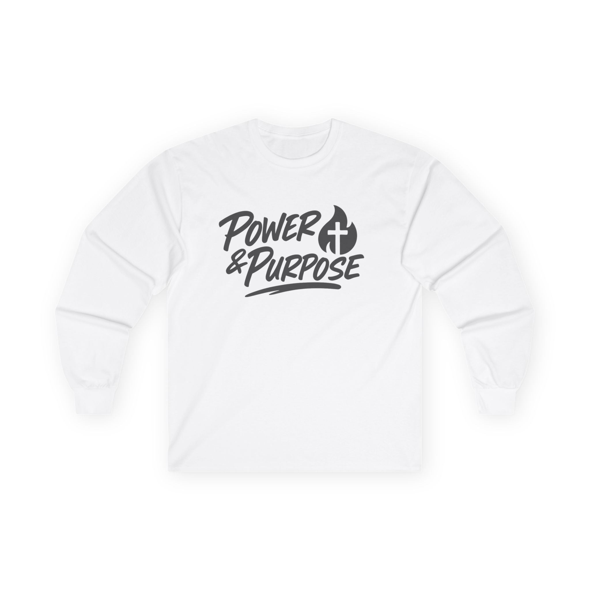 Power & Purpose Collective Long Sleeve Tee — Faith-Based Inspirational Shirt