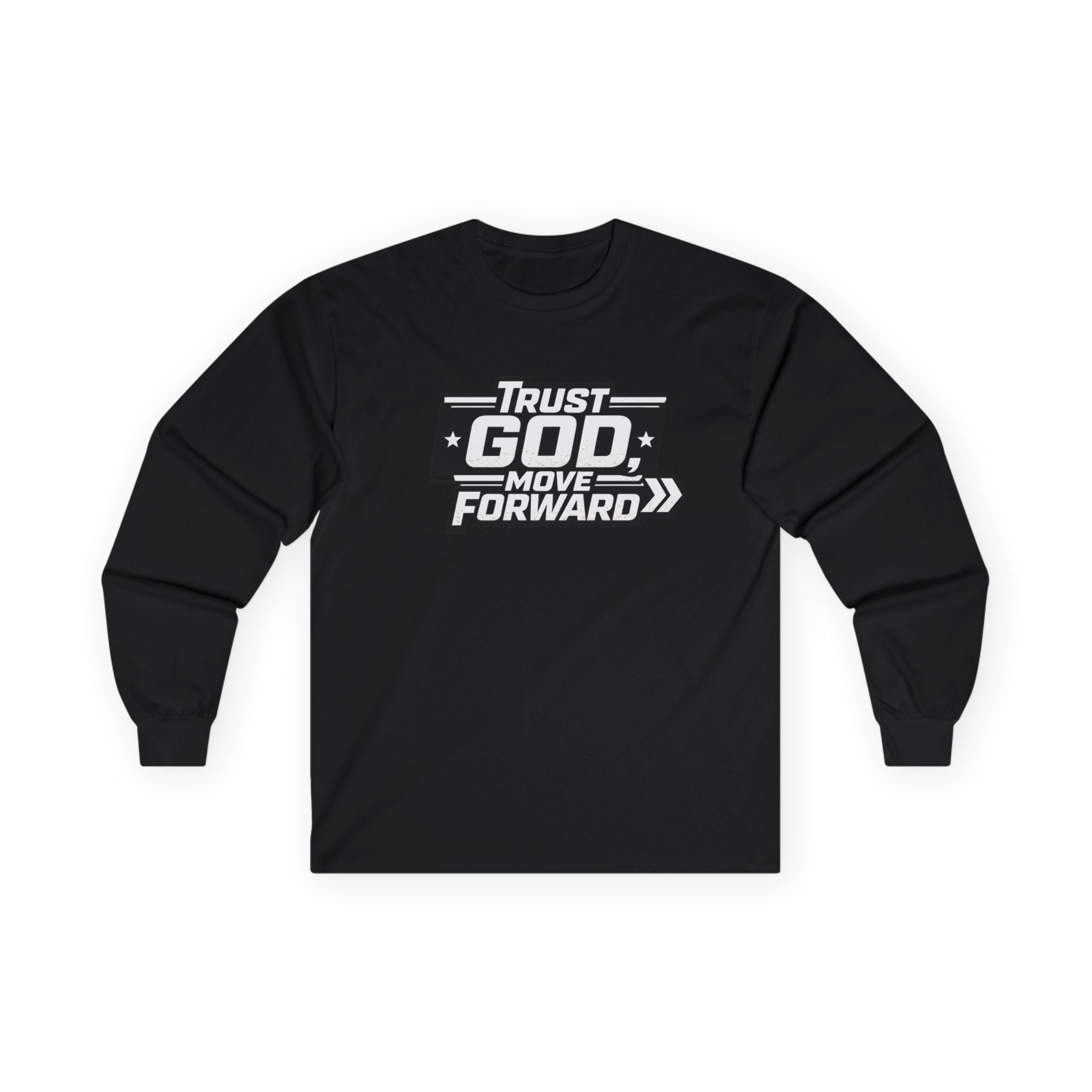 Trust God Move Forward Long Sleeve Tee