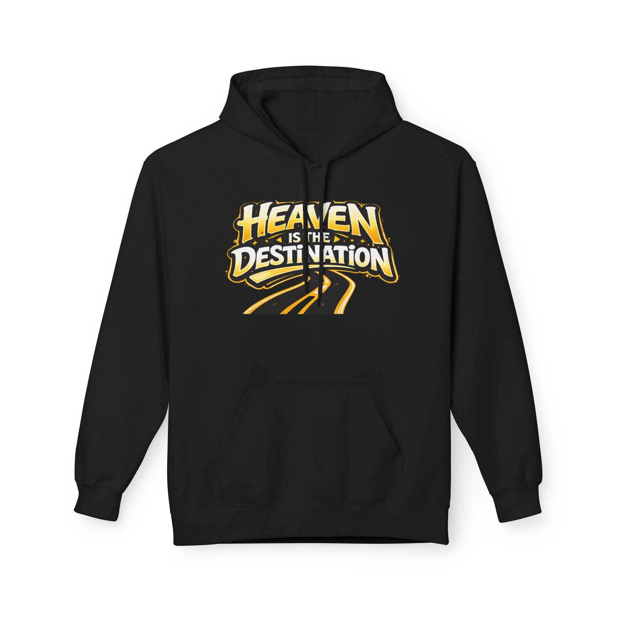 Heaven Is The Destination Hoodie — Inspirational Christian Graphic Hoodie
