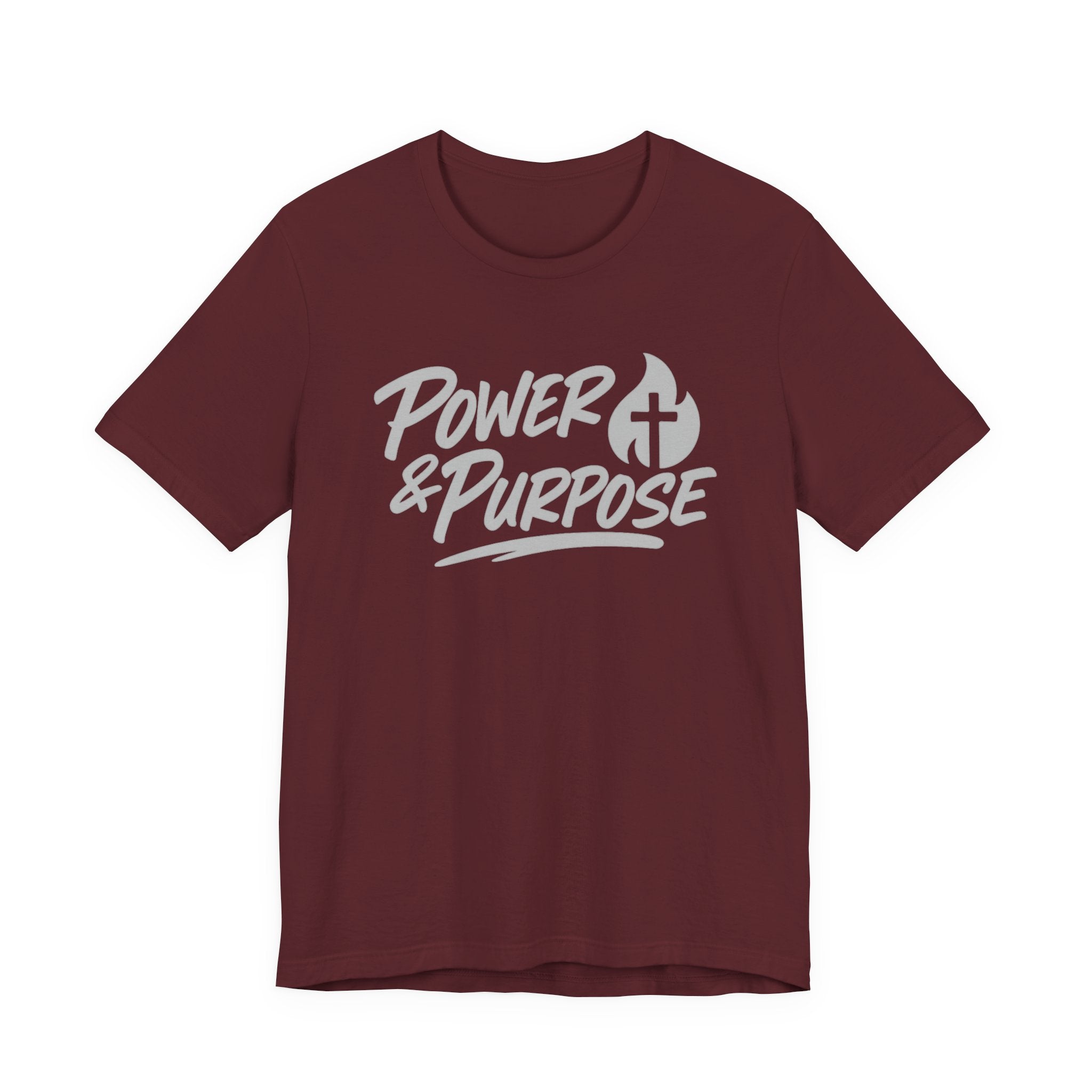 Power & Purpose Collective Tee — Inspirational Christian Graphic T-Shirt