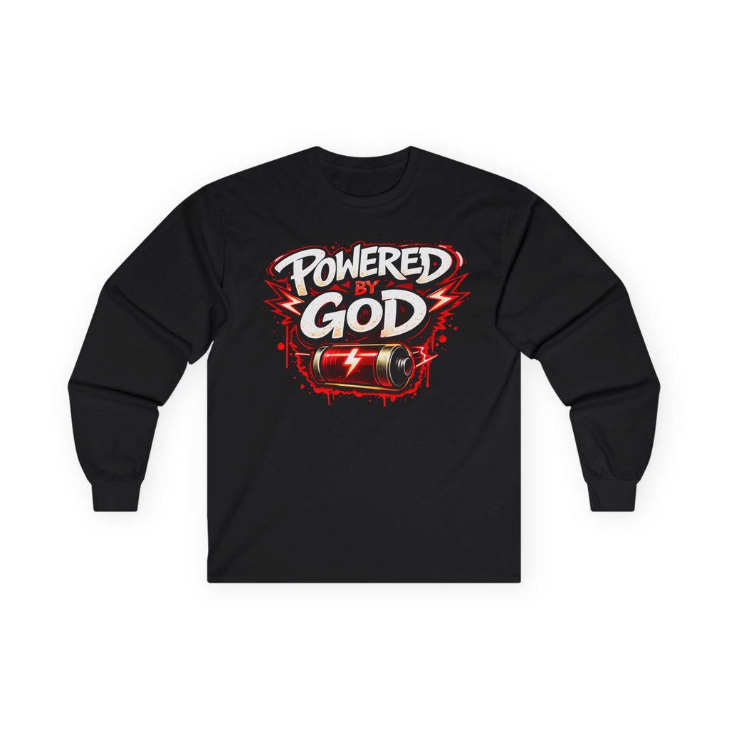 Powered by God Long Sleeve Tee