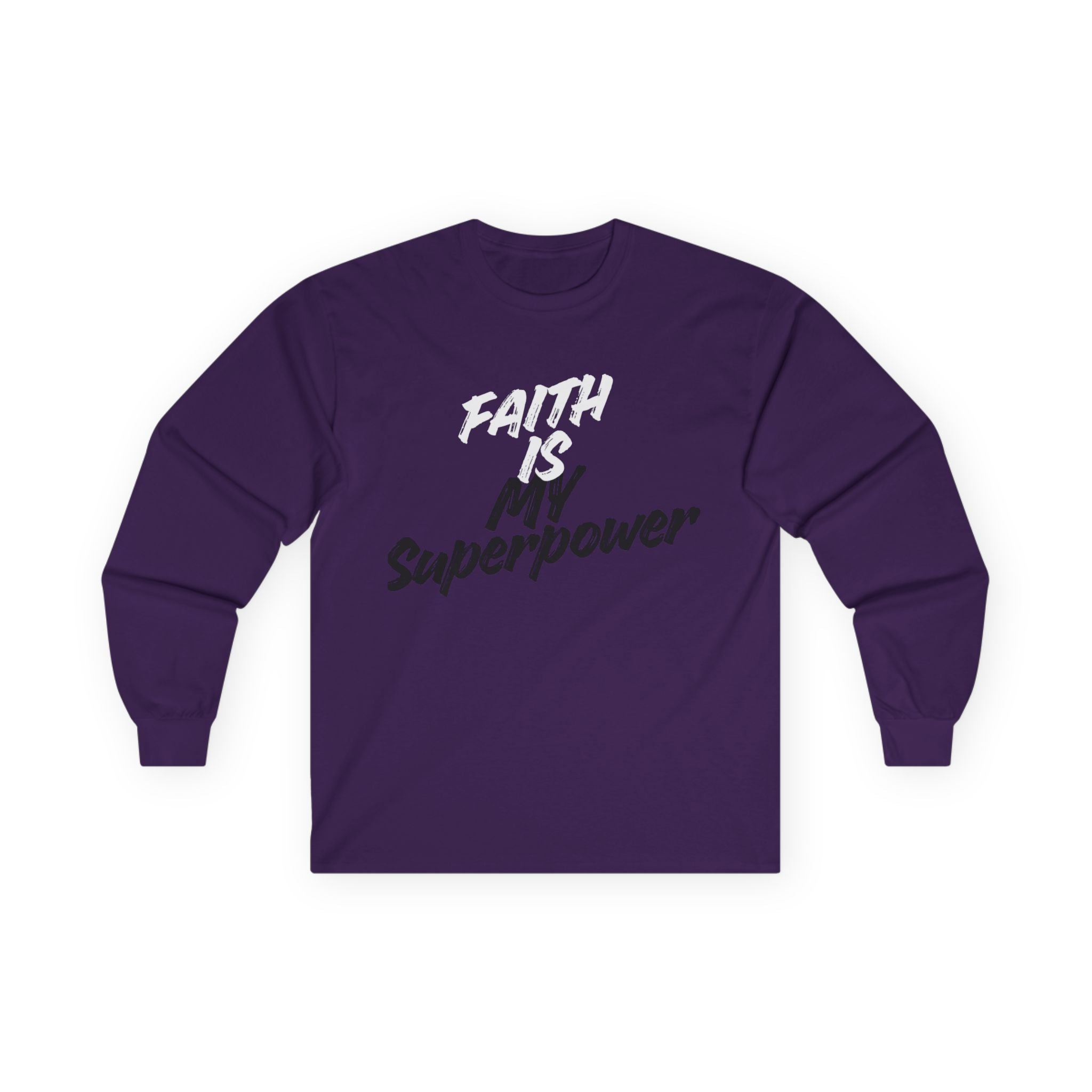 Faith Is My Superpower Long Sleeve Tee