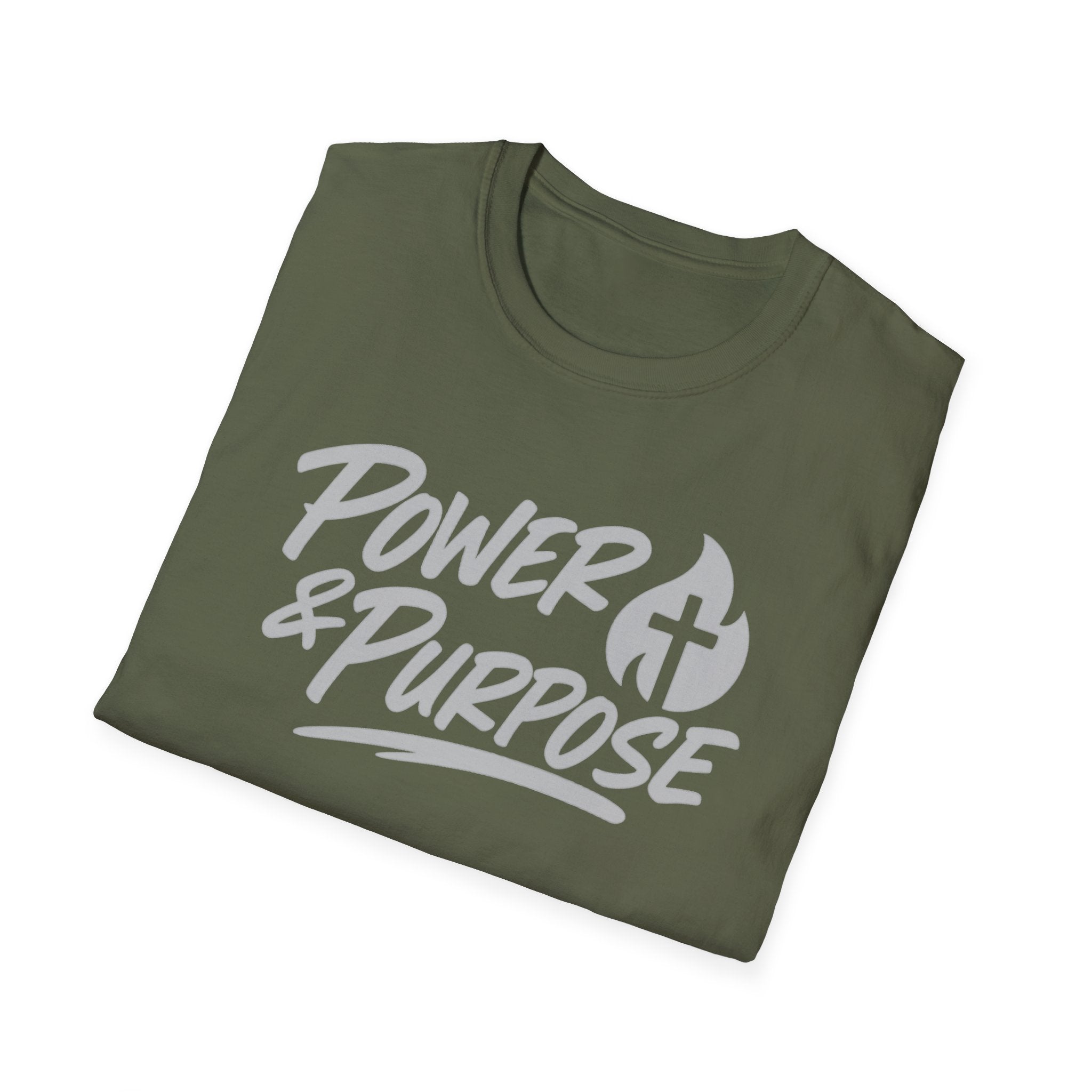 Power & Purpose Collective Tee — Inspirational Christian Graphic T-Shirt