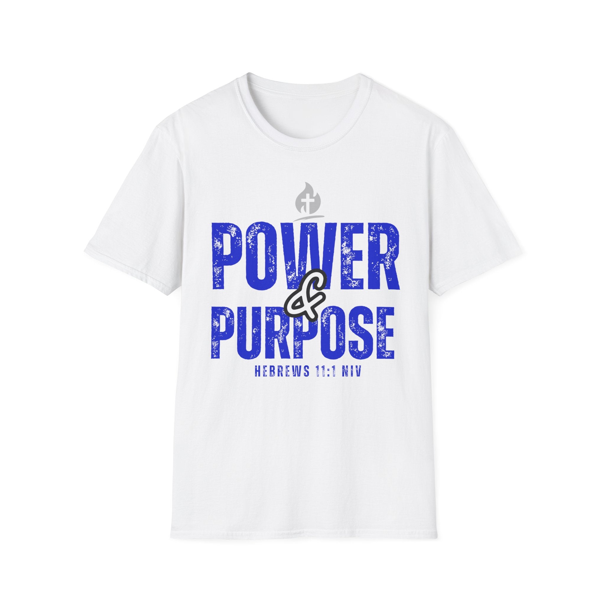 Power & Purpose Tee – Christian Faith T‑Shirt (Hebrews 11:1)