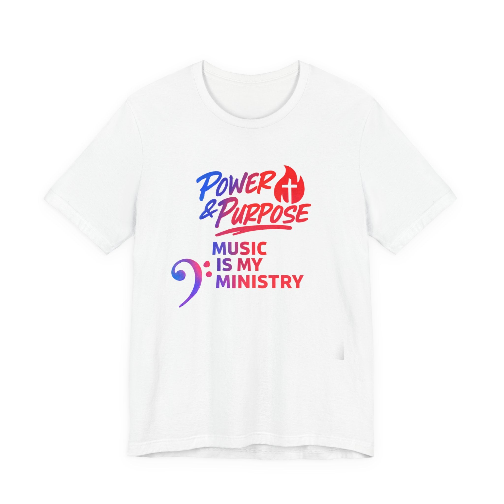 Power & Purpose "Music Is My Ministry" Tee