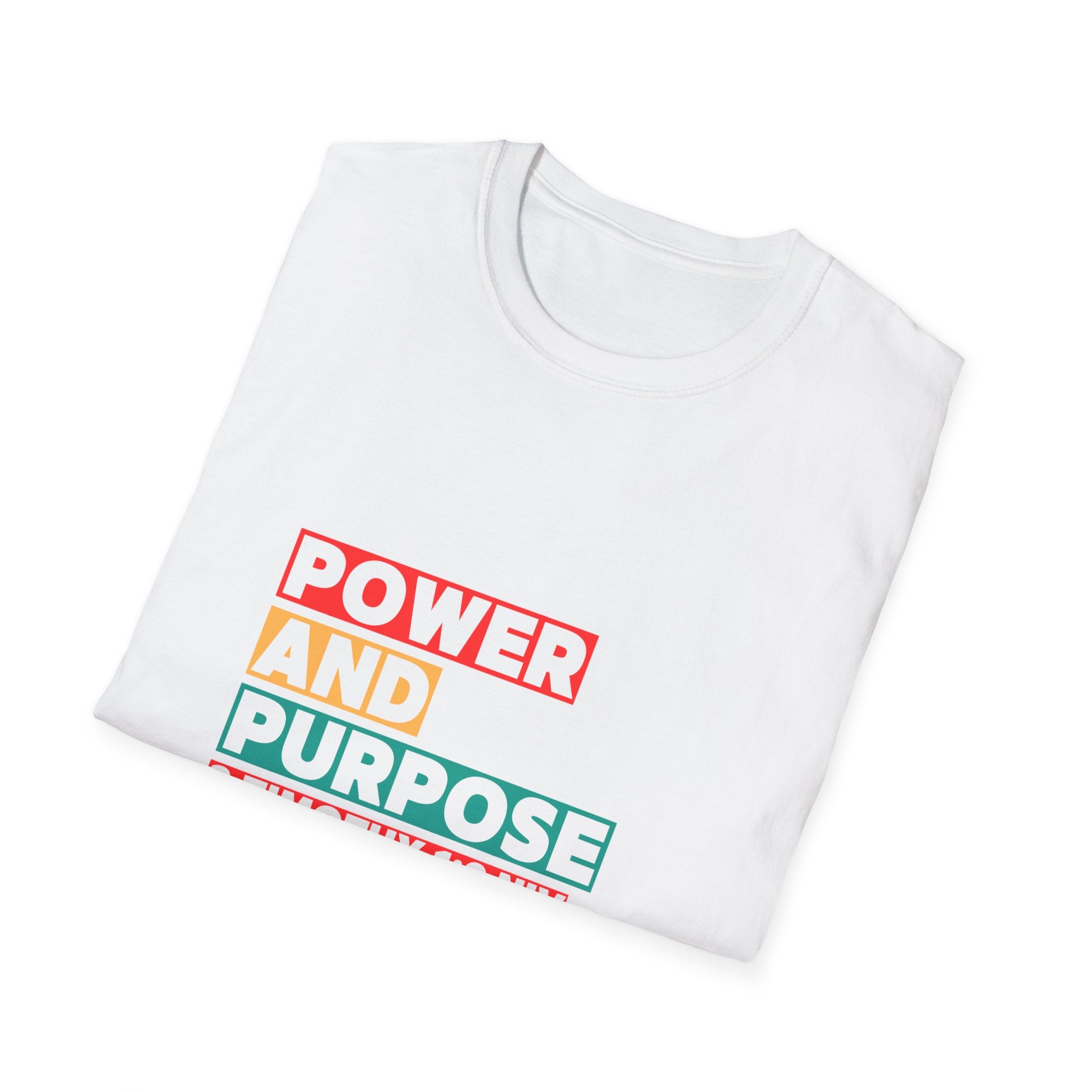 Power and Purpose Tee — 2 Timothy 1:9 Inspirational Christian T-Shirt