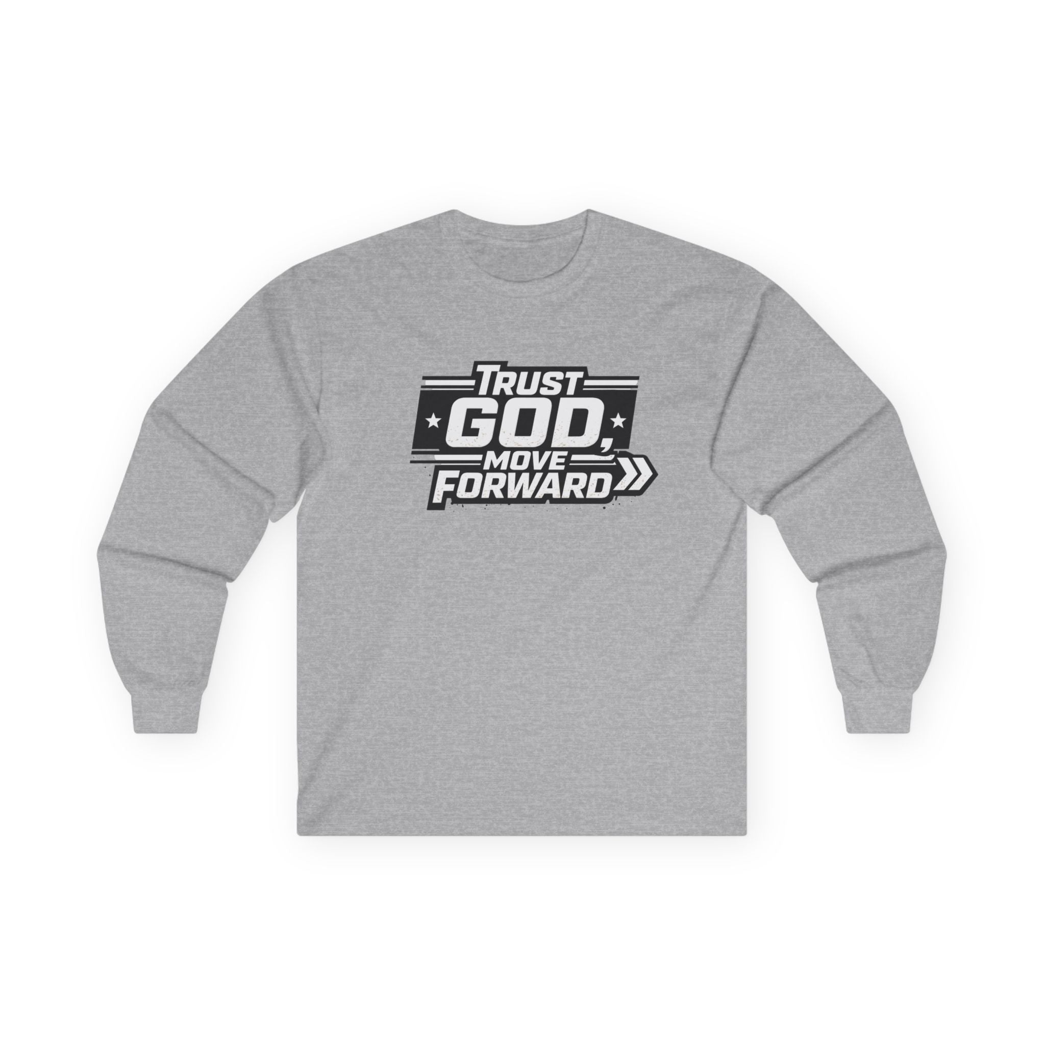 Trust God Move Forward Long Sleeve Tee