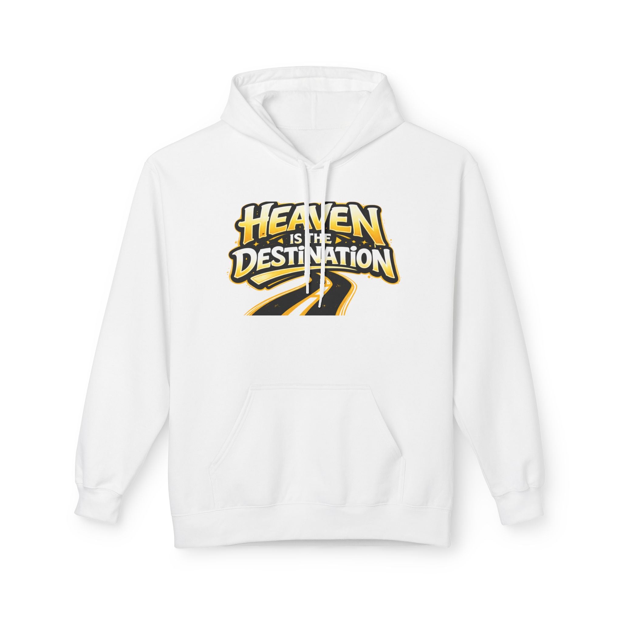 Heaven Is The Destination Hoodie — Inspirational Christian Graphic Hoodie