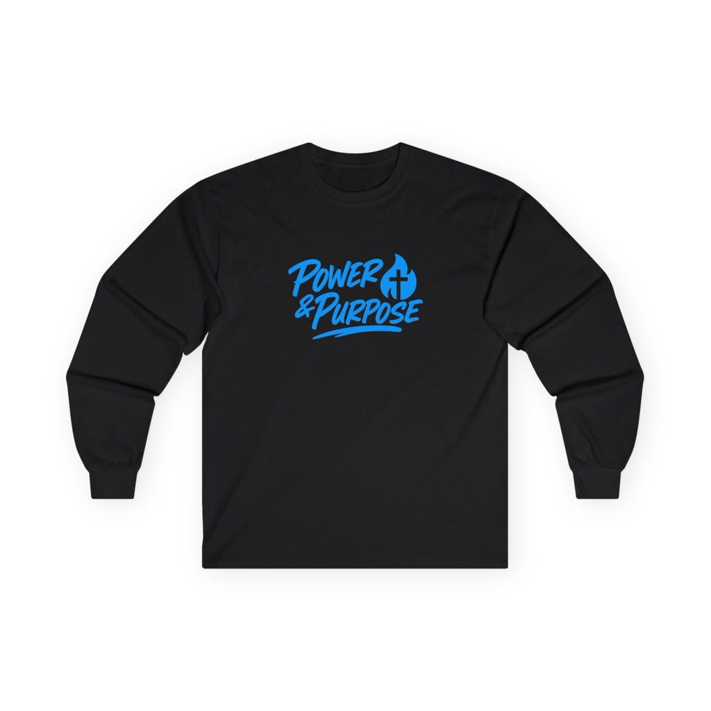 Power & Purpose Collective Long Sleeve Tee — Faith-Inspired Church Ministry Shirt