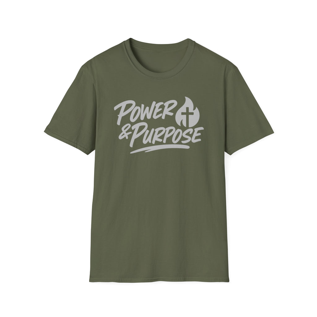 Power & Purpose Collective Tee — Inspirational Christian Graphic T-Shirt