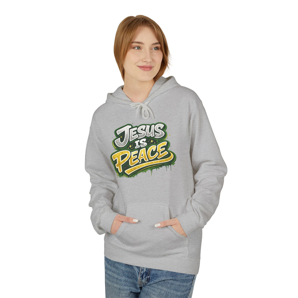 Jesus Is Peace Hoodie — Christian Faith Graphic Pullover