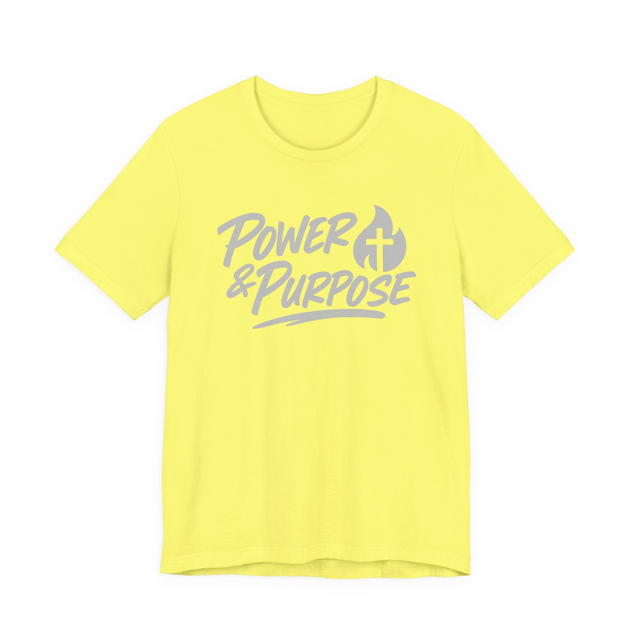 Power & Purpose Collective Tee — Inspirational Christian Graphic T-Shirt