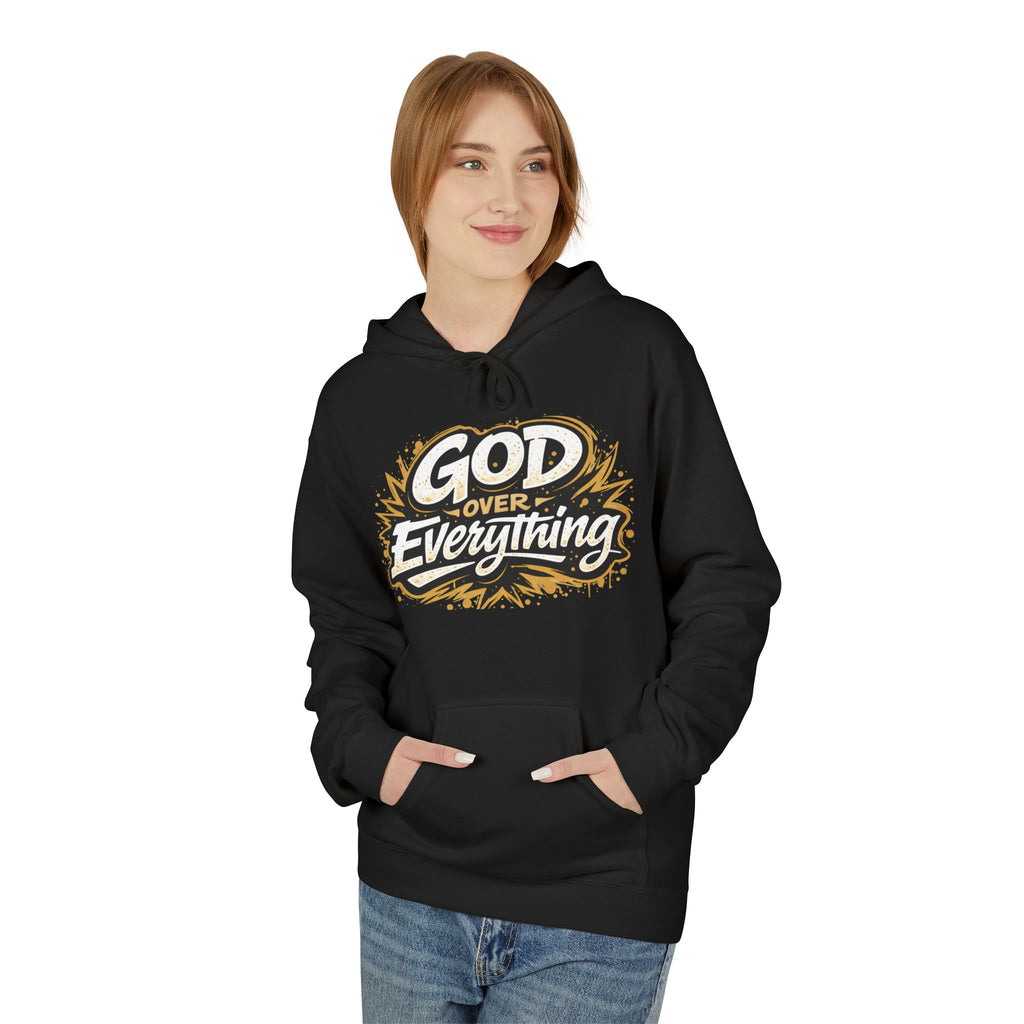 God Over Everything Hoodie — Faith-Inspired Graphic Pullover
