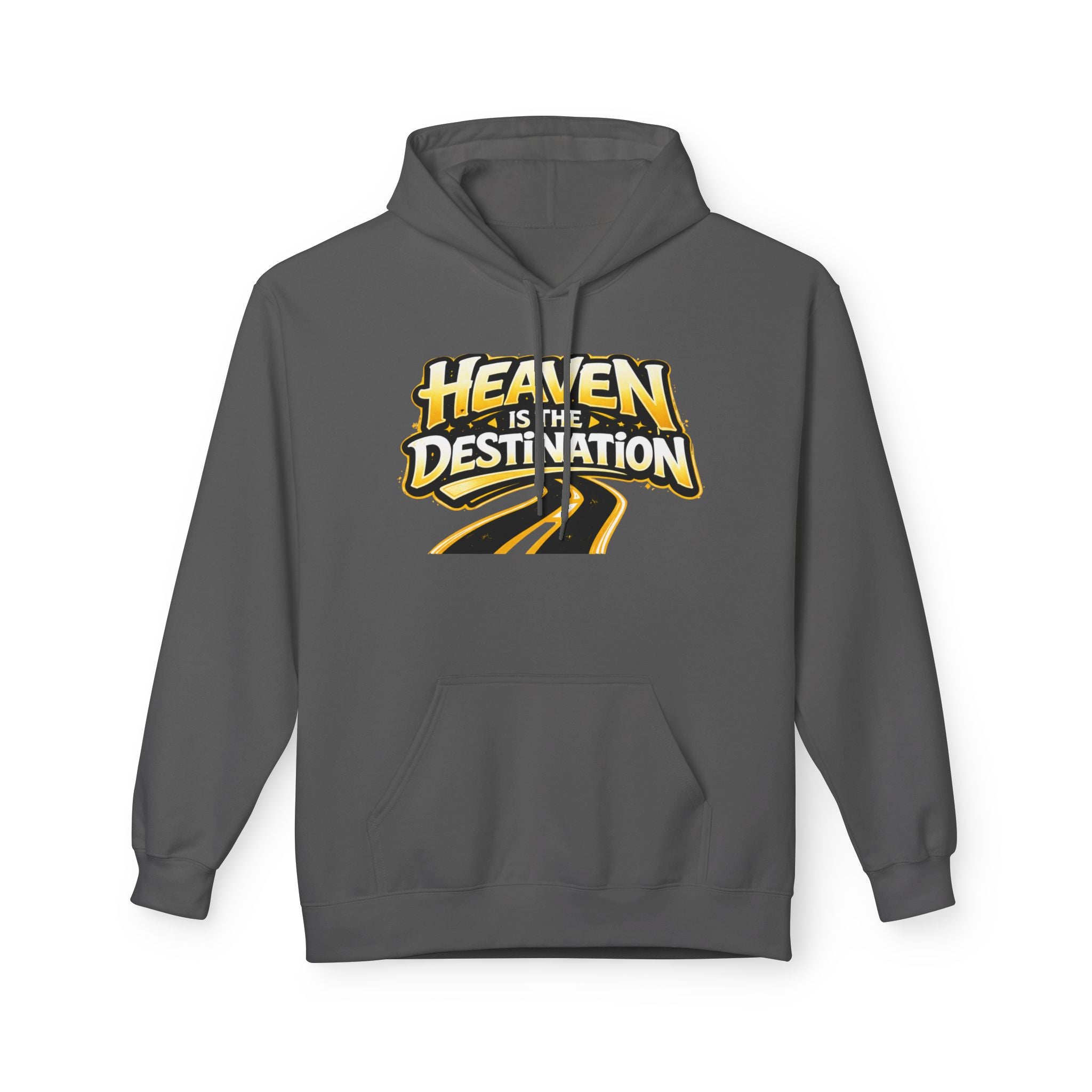 Heaven Is The Destination Hoodie — Inspirational Christian Graphic Hoodie