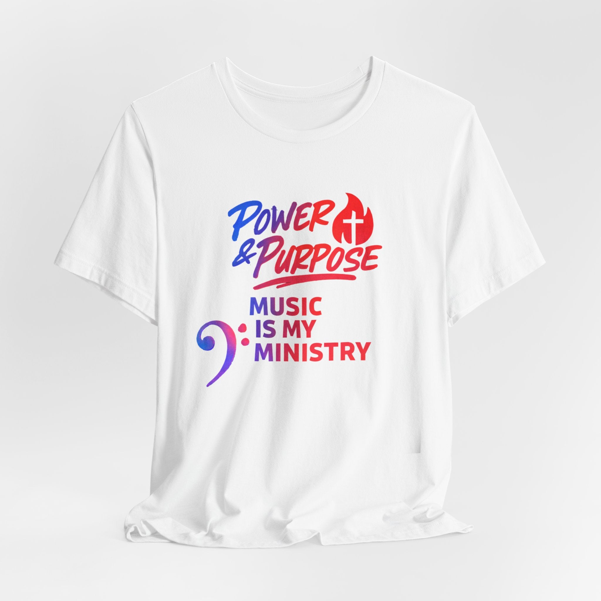 Power & Purpose "Music Is My Ministry" Tee