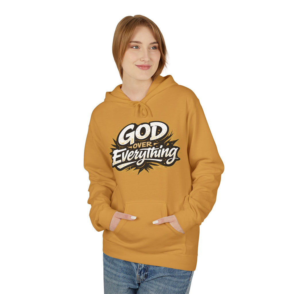 God Over Everything Hoodie — Faith-Inspired Graphic Pullover