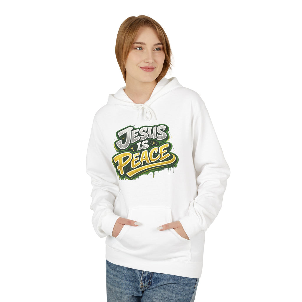 Jesus Is Peace Hoodie — Christian Faith Graphic Pullover