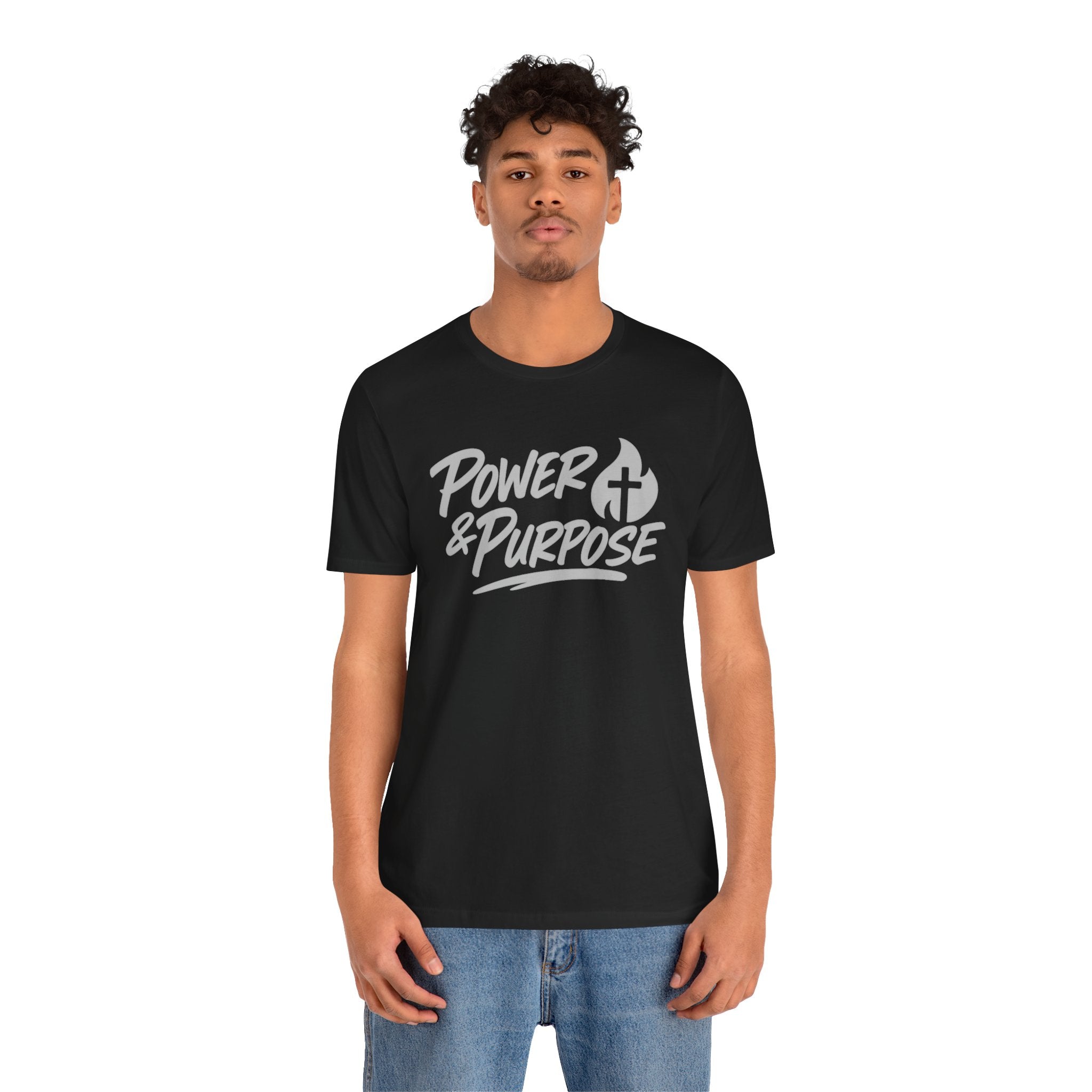 Power & Purpose Collective Tee — Inspirational Christian Graphic T-Shirt