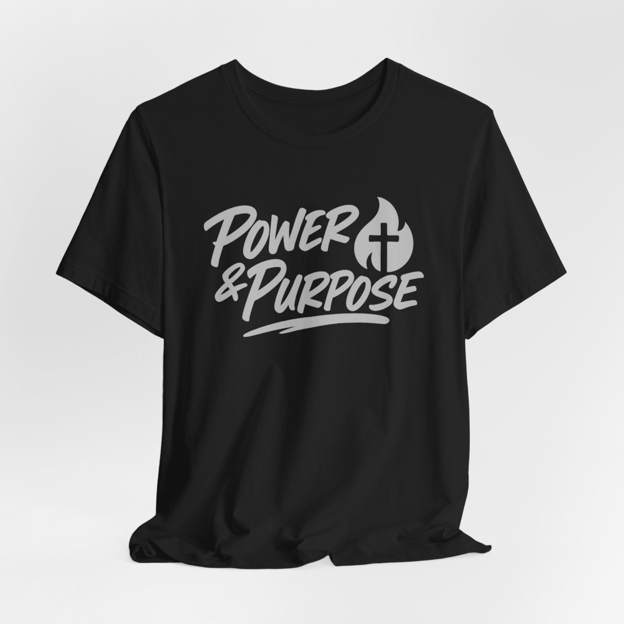 Power & Purpose Collective Tee — Inspirational Christian Graphic T-Shirt