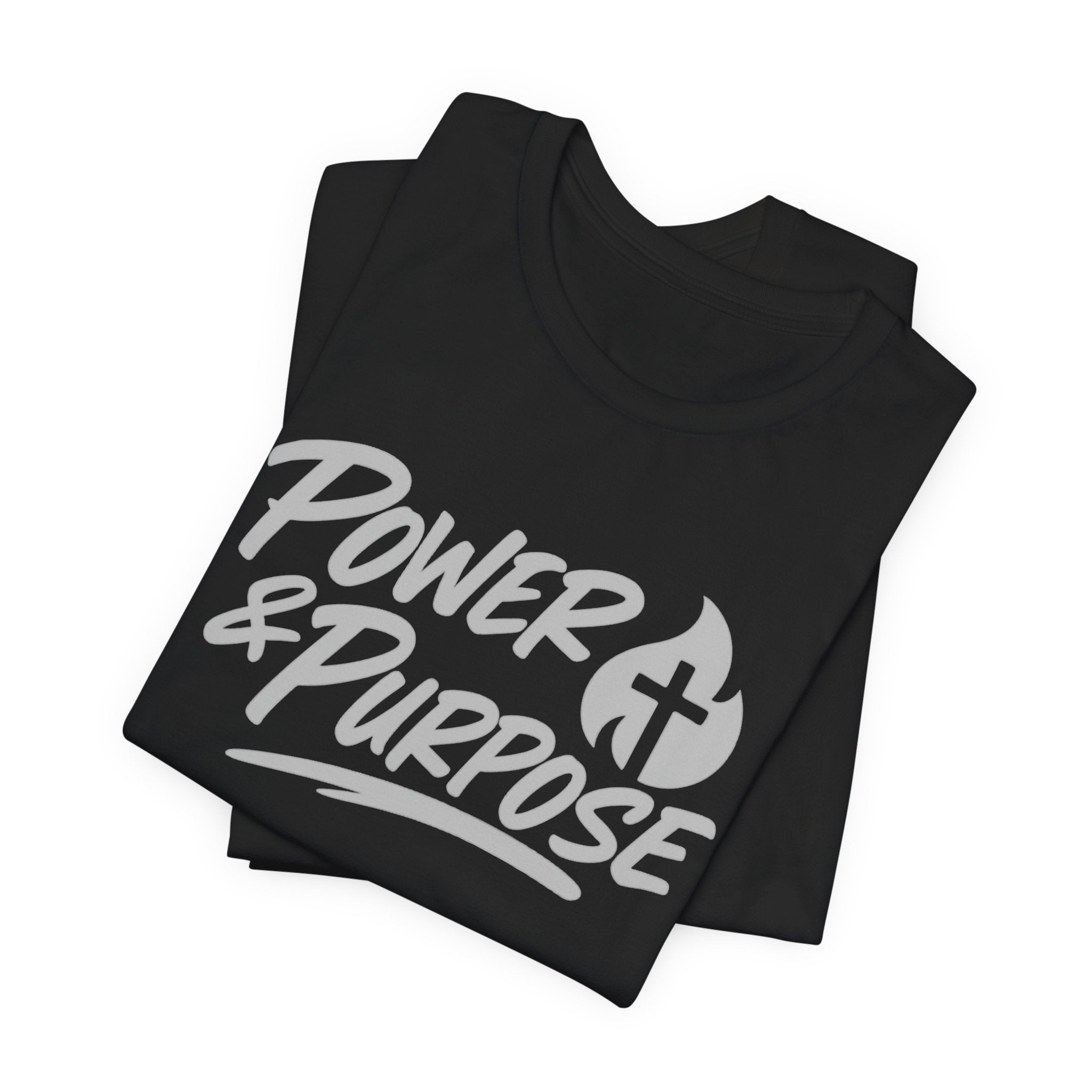 Power & Purpose Collective Tee — Inspirational Christian Graphic T-Shirt