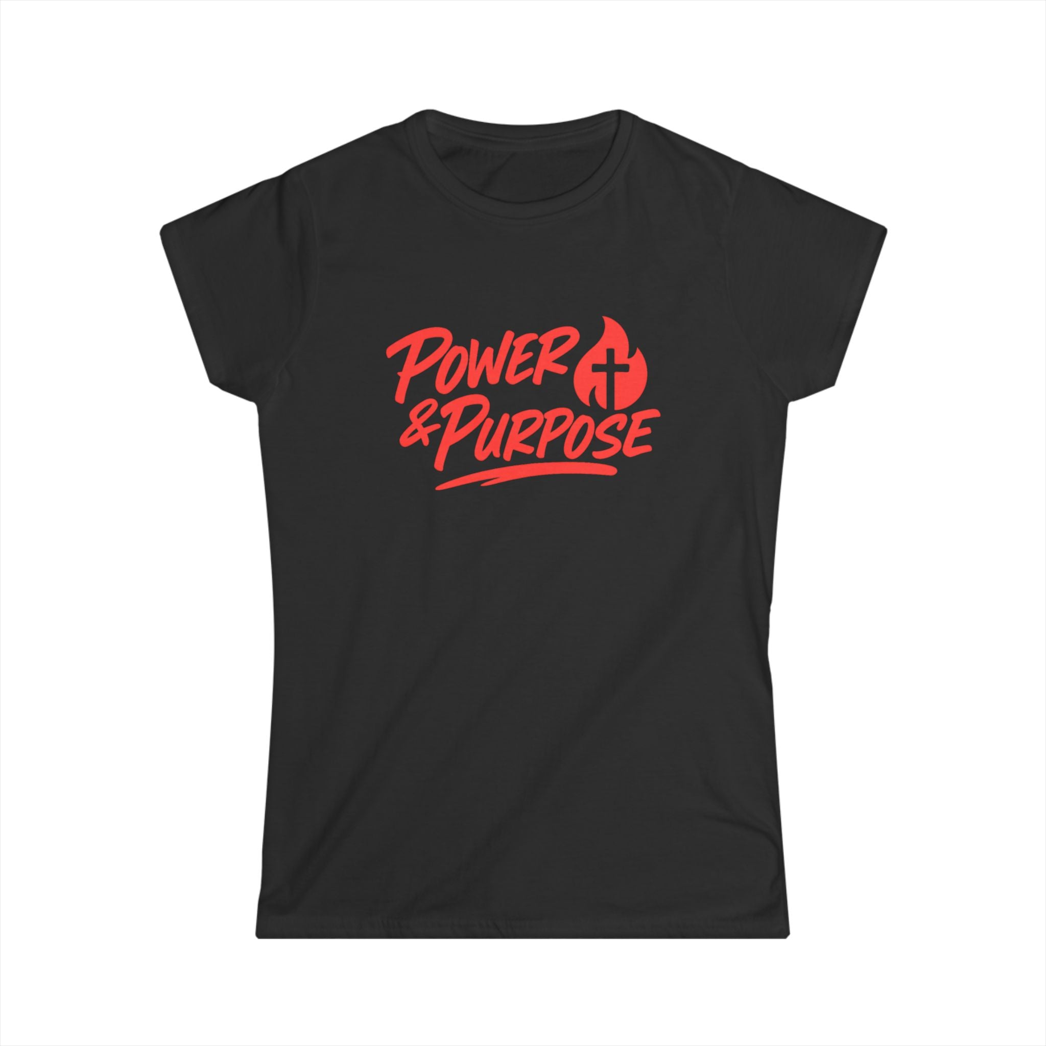 Power & Purpose Women's Tee — Christian Faith Graphic Shirt